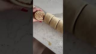 Cinnamon buns 🤎cinnamonrolls baking fallvibes autumn fall aesthetic chillvlog shorts vlog [upl. by Coit]