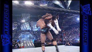 Booker T vs The Rock  SmackDown 2002 [upl. by Anaiek]