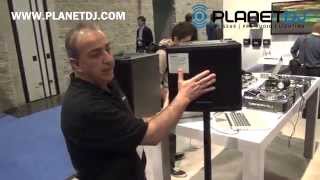 Denon DJ AXIS Powered Speakers  NAMM 2015 [upl. by Arukas]