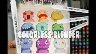 How to use the Colorless Blender Marker [upl. by Aenal]