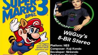 OLD MIX Super Mario Bros 3 NES Soundtrack  8BitStereo [upl. by Bridge]