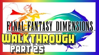 Final Fantasy Dimensions Walkthrough  Android iOS  Part 25  Glacial Cave [upl. by Alyworth420]