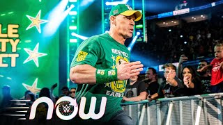 John Cena’s return to WWE WWE Now September 1 2023 [upl. by Denoting]