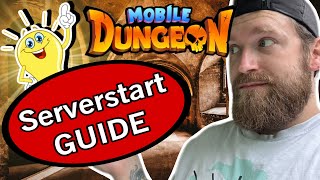 PERFEKTER Serverstart TIPPS amp TRICKS zum W2 Release  Mobile Dungeon 67 [upl. by Narahs]