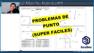 GEOMETRIA DESCRIPTIVA EJERCICIOS DE PUNTO UNI [upl. by Maryl]