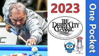 Efren Reyes vs Mark Payton  One Pocket  2023 Derby City Classic rd 1 [upl. by Esojnauj]