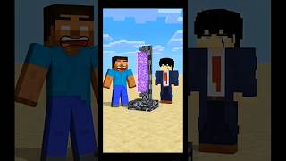 New trick minecraft herobrinestory herobrime monsterschool herobrineattitude minecraftmemes [upl. by Ogilvy]