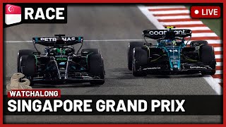 F1 Live  Singapore GP Race Watchalong  Live timings  Commentary [upl. by Enoid]