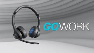 Go Work Wireless OnEar Headset [upl. by Gitt]