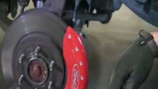 How to Install MGP Caliper Covers on a Ford F150 [upl. by Asoramla]