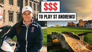 Playing College Golf at St Andrews [upl. by Thorpe]