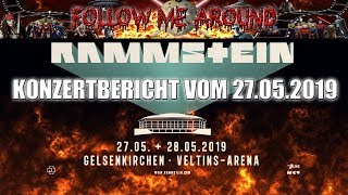 RAMMSTEIN  GELSENKIRCHEN  27052019  KONZERTBERICHT [upl. by Watts]