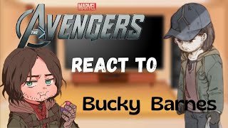 Avengers react to Bucky Barnes Buckys Moon [upl. by Atteuqcaj]