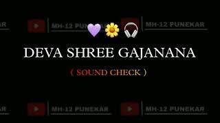 Geva Shree Gajanan  MH12 PUNEKAR  2K24 [upl. by Nahamas]