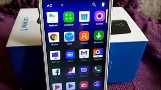 Alcatel 1 Android Go Phone No Commentary  Full Unboxing [upl. by Assilat644]