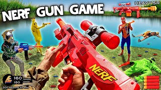 NERF GUN GAME  FORTNITE EDITION 20 Nerf First Person Shooter [upl. by Rothwell]