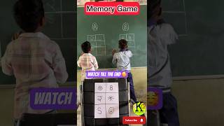 memory game🧠 classroom activities for kids  recreation activity  fun activities shots viral [upl. by Whitelaw]