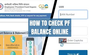 How to check PF balance online  PF चेक करने का सही तरीकाSCsumit [upl. by Sices463]