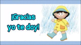 Gracias Dios por la lluvia Coro infantil [upl. by Lapotin]