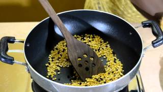 How to make paruppu podi recipe in tamil l Toor dal powder  by Amma samayal [upl. by Garland]