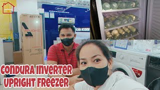 Condura Inverter Upright Freezer  PANGNEGOSYO [upl. by Inilam386]