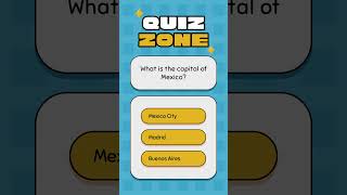 World Capitals Quiz Test Your Knowledge [upl. by Ellenoj]