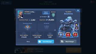 VICKILLZ MEGATRON YES NO CLAN killing it on MECH ARENA [upl. by Awhsoj]