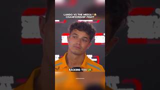 Lando Norris Vs The Media 🤔 trending formula1 f1 landonorris mclarenf1 [upl. by Ivers]