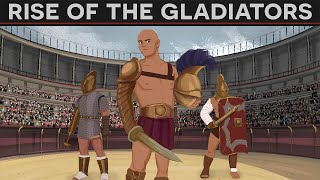 Where did Gladiators come from Origins and Rise DOCUMENTARY [upl. by Lotsirhc278]