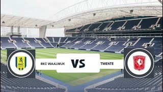 RKC WAALWIJK VS TWENTE [upl. by Almap]