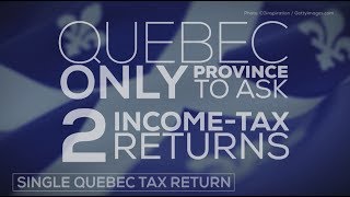 How did Quebec end up with a two tax form system [upl. by Fredek]