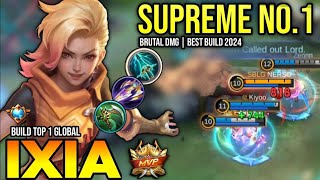 Ixia Best Build 2024  888  Ixia Gameplay  MLBB mobilelegends mlbb ixia [upl. by Abel]