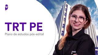 Concurso TRT PE Plano de estudo pósedital [upl. by Adnana295]