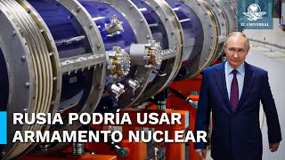 Rusia podría responder con armas nucleares a un ataque de Ucrania [upl. by Dnaleel45]