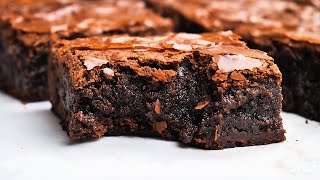 The Best Fudgy Brownies Recipe  Simple Way Of Making The Perfect Fudgy Brownies [upl. by Dazhehs]