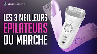 🔴 TOP 3  MEILLEUR ÉPILATEUR ÉLECTRIQUE SANS DOULEUR 2023❓ COMPARATIF amp TEST [upl. by Jackquelin432]