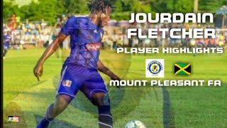 Jourdain Fletcher  Football Highlights  Goals   Mount Pleasant FA  HD [upl. by Leonelle]