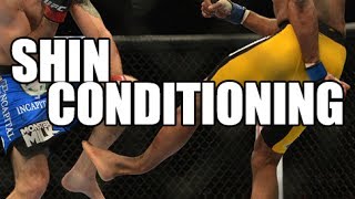 How to Condition Your Shins  Anderson Silva Leg Break Explanation QampA 1 [upl. by Nhguav]