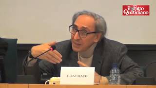 Battiato “In Parlamento troie disposte a tutto” [upl. by Harhay]