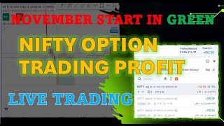 4 NOV  Option Trading  Nov start in green  profit  option Profit  option pnl  Daily update [upl. by Wendall]