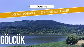 İki Motosikletçi Ödemiş Gölçükte Motovlog Çekimi [upl. by Iinde]