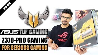 Asus TUF Z370 PRO GAMING Motherboard Unboxing සිංහලෙන් [upl. by Johnnie946]