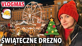 DREZNO JARMARK BOŻONARODZENIOWY w Dreźnie  zwiedzanie i atrakcje  święta tuż tuż VLOGMAS 2022 [upl. by Haidej]