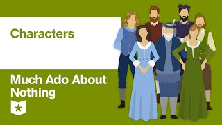 Much Ado About Nothing by William Shakespeare  Characters [upl. by Acinorej307]