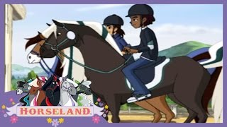 Horseland Full Episodes  Baileys New Friend  Season 1 Episode 13  Horse Cartoons for Children [upl. by Naujahs]