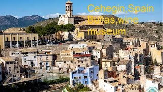 Walk around Cehegin restaurant el Sol wine museum in Bullas Spain 30102024 [upl. by Tirreg]