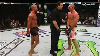 Rory MacDonald vs Robbie Lawler staredown [upl. by Ordisi]