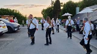 Tywardreath Morris at the Borough Arms [upl. by Nanaj827]