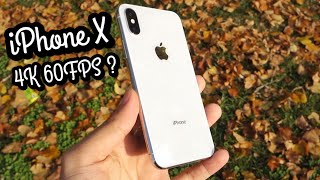 iPhone X Kamera Testi Çift Kamera  4K 60FPS  📸 [upl. by Ladnor187]