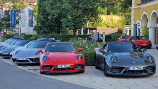 Porsche 992 meeting WÖRTHERSEE 2023 [upl. by Alrats]